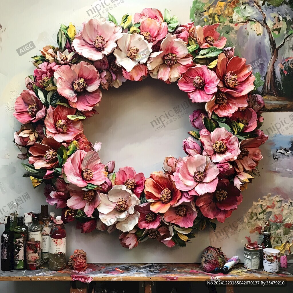 大花环花艺