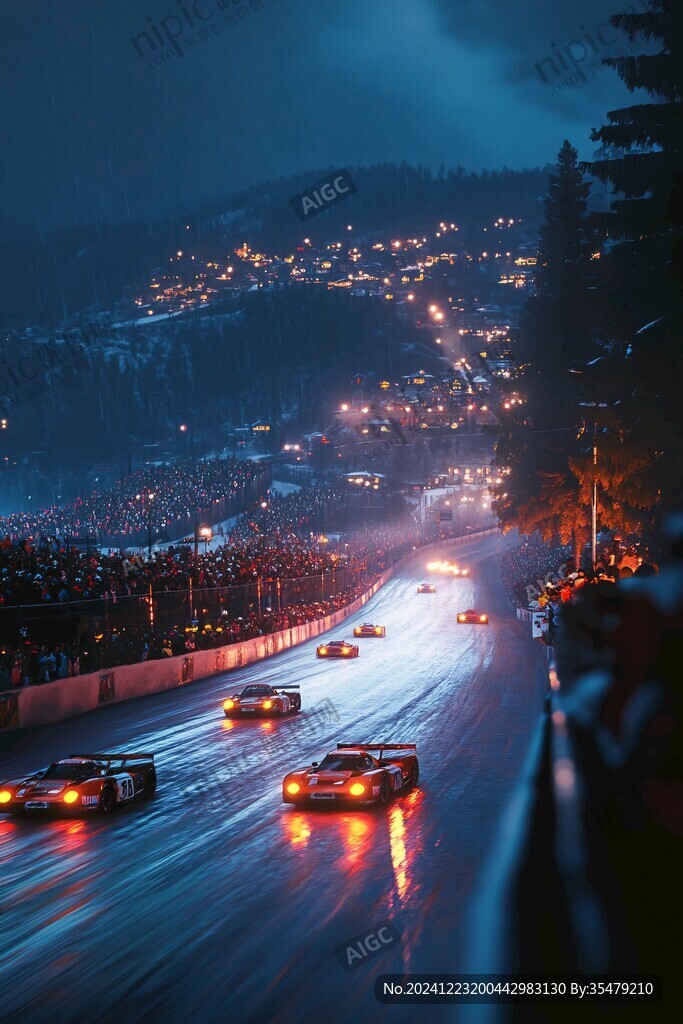 都市雨夜