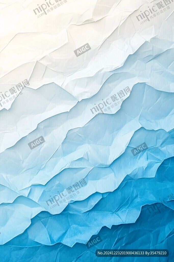 浅色系立体剪裁背景