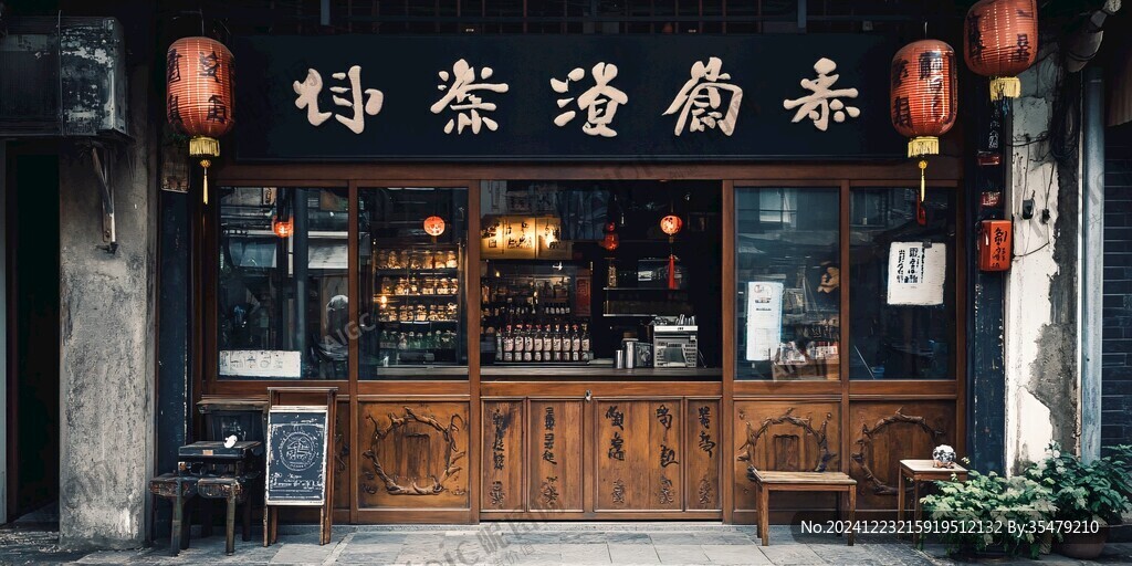 茶铺门头