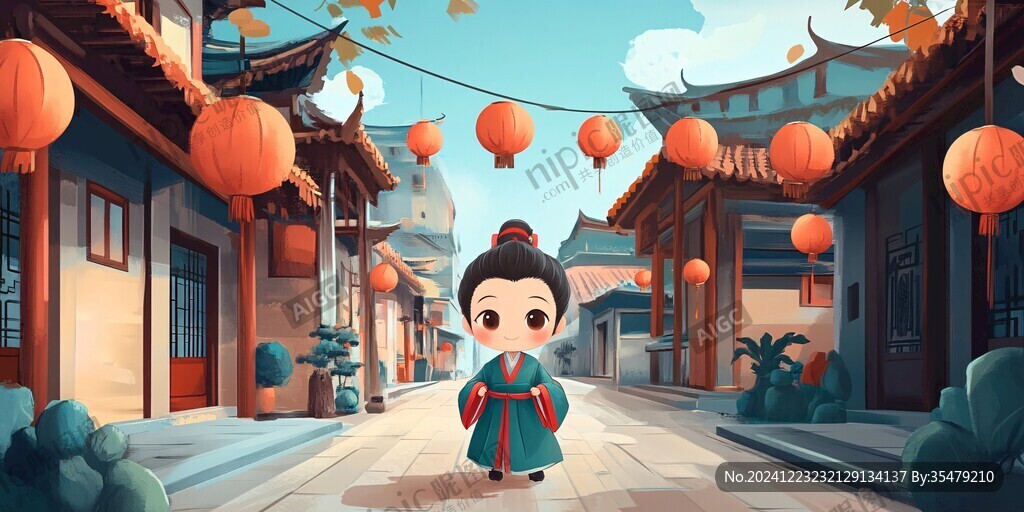 原创状元卡通