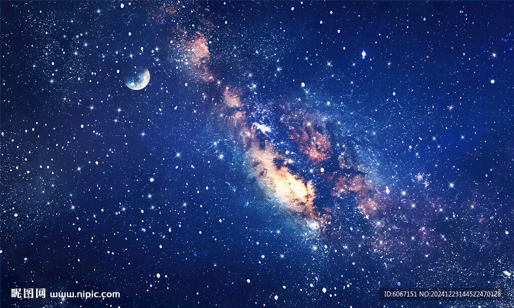 蓝色星空天花软膜