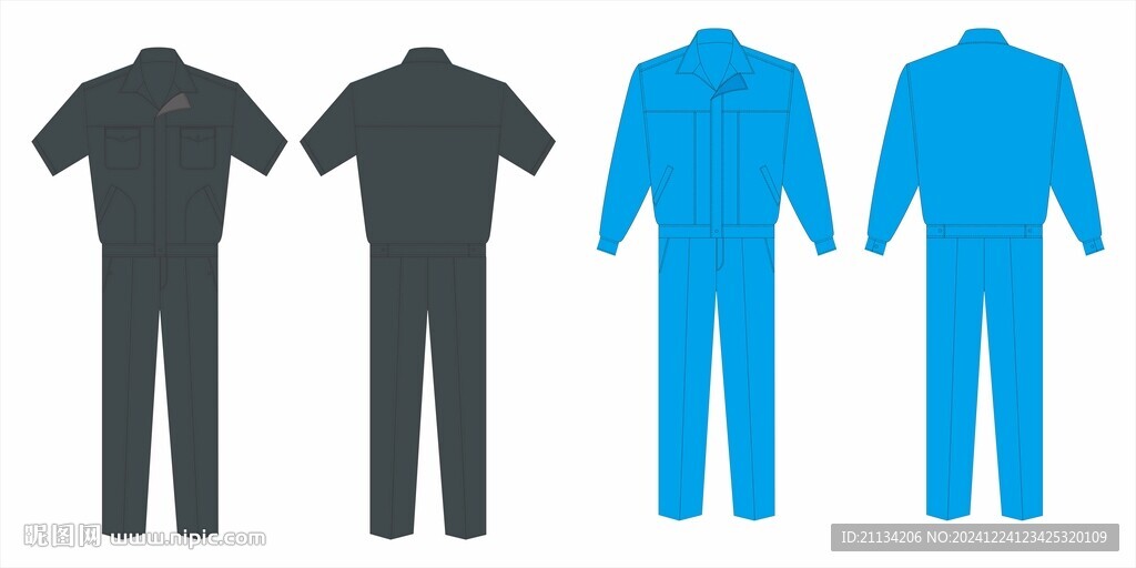 男款工作服