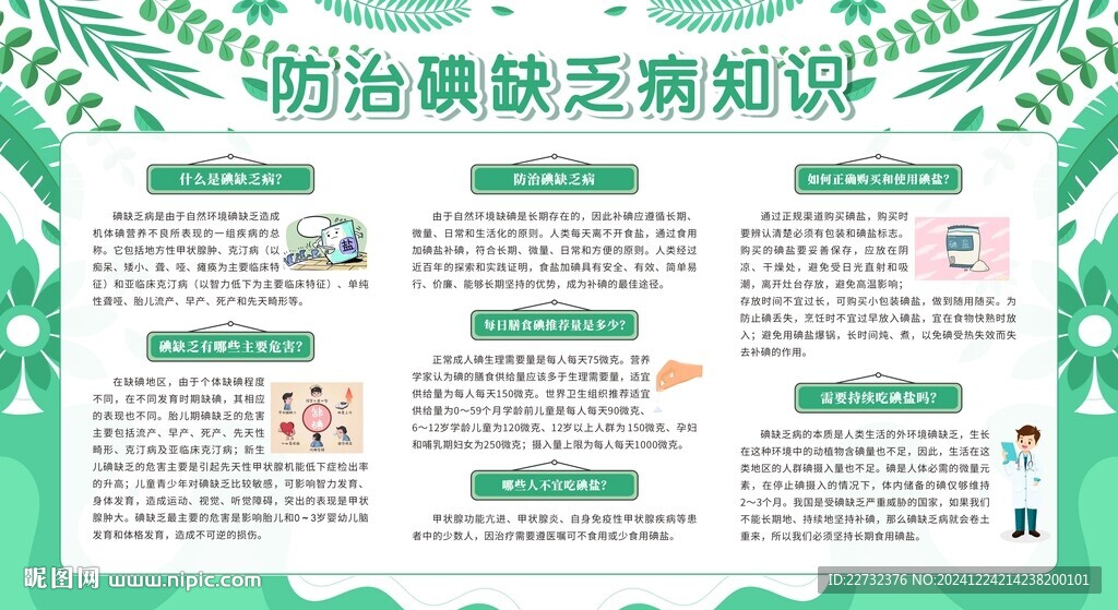 碘缺乏病防治知识宣传