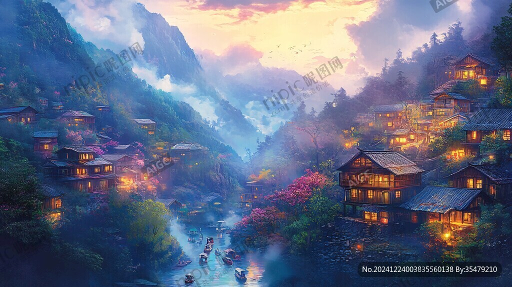 古风动画场景