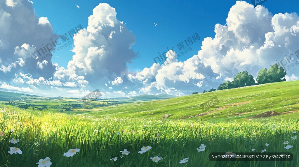 超宽幅田园景色