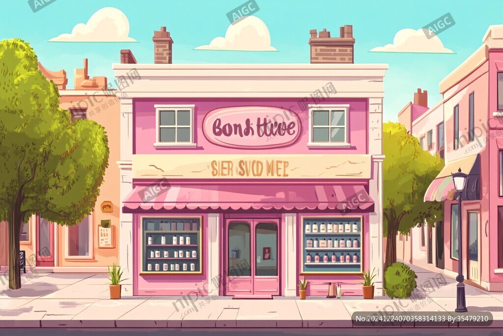 卡通店铺