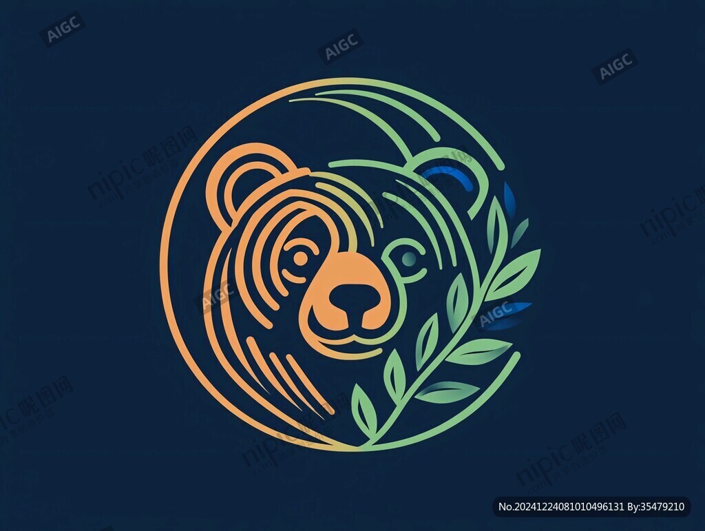 熊logo设计