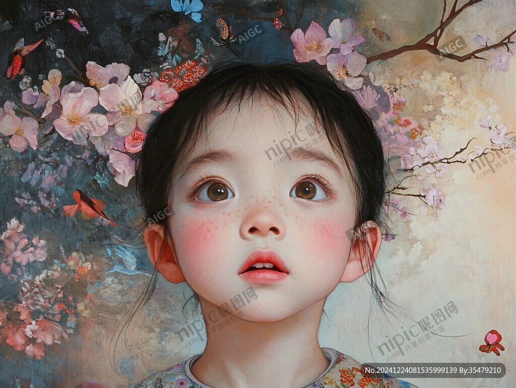 儿童q版人像