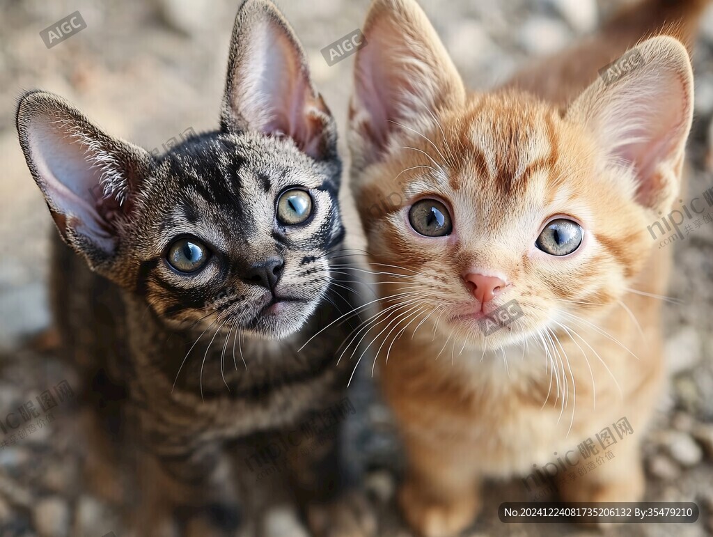 两只小花猫