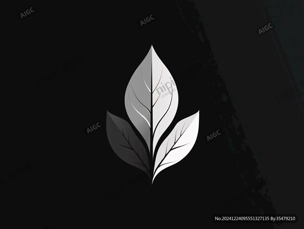 叶片logo设计