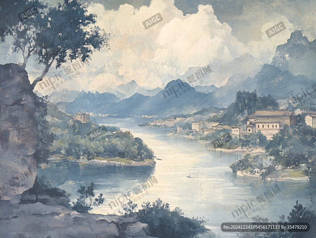 漓江水彩