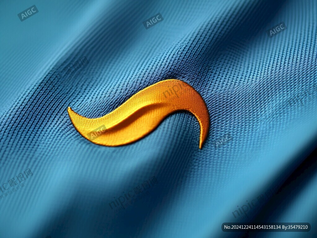 绸缎标志面料logo