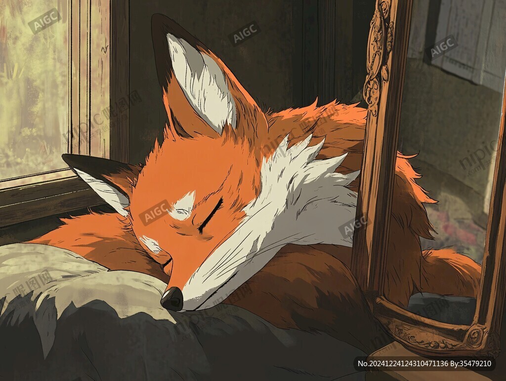 酣睡的狐狸