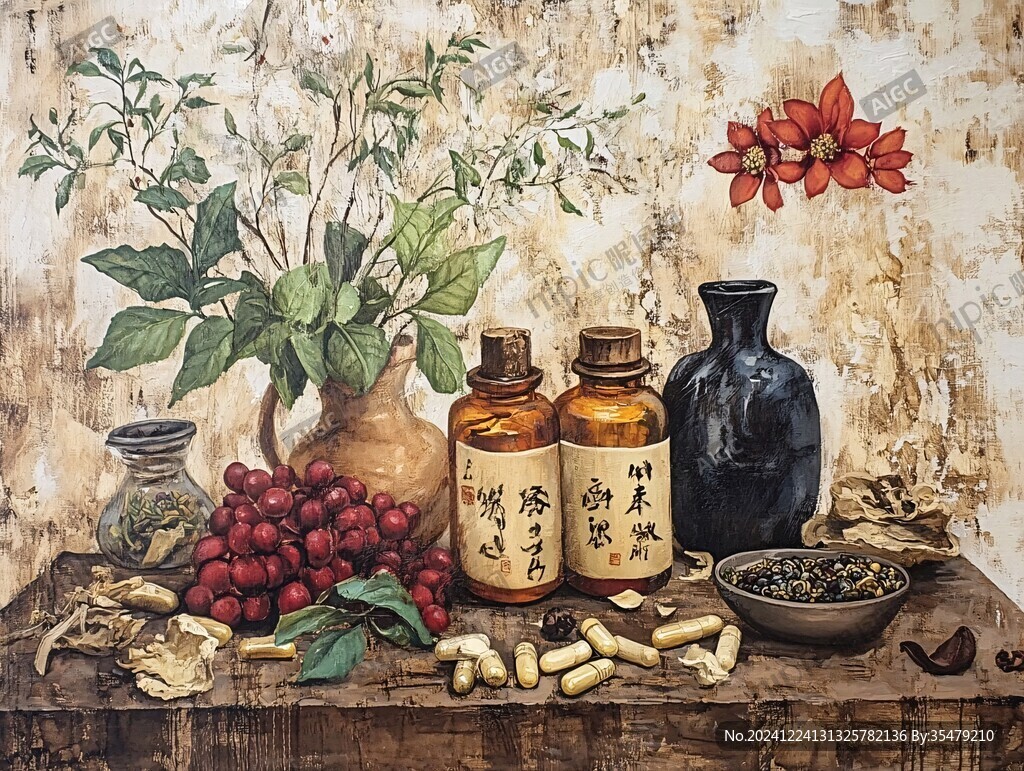 仿古药铺