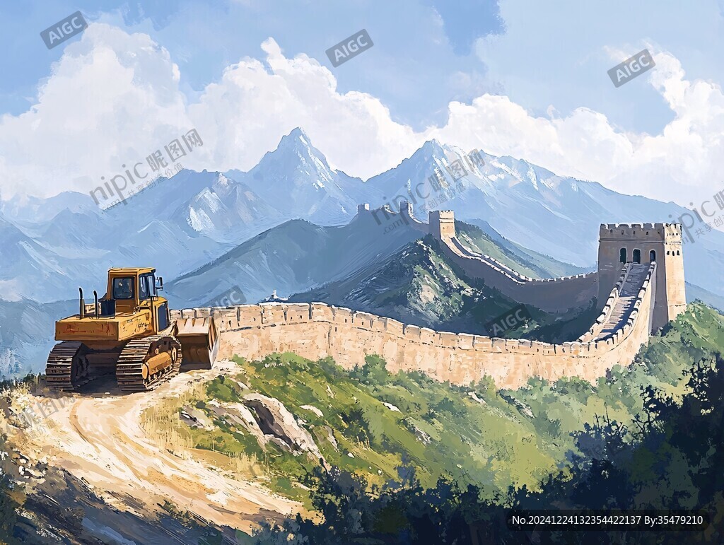 长城插画