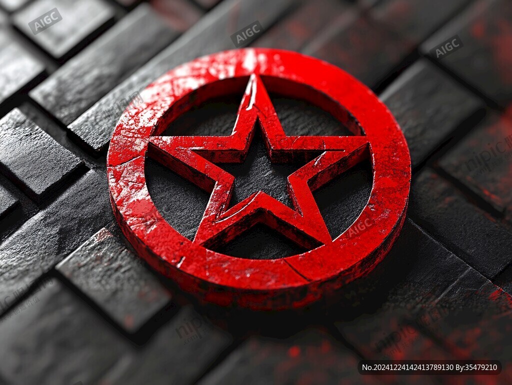 五角星工业风