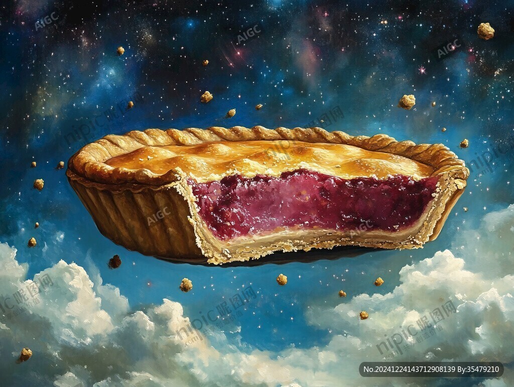 夹心酥插画