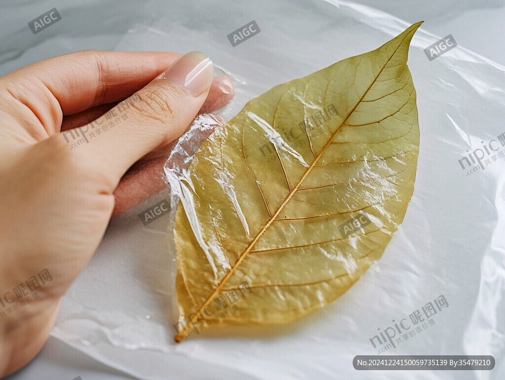 一片枇杷叶