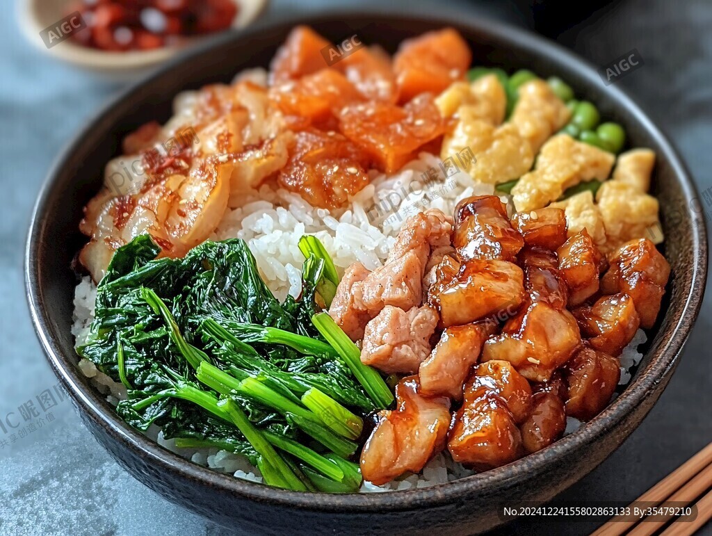 烧卤拼饭