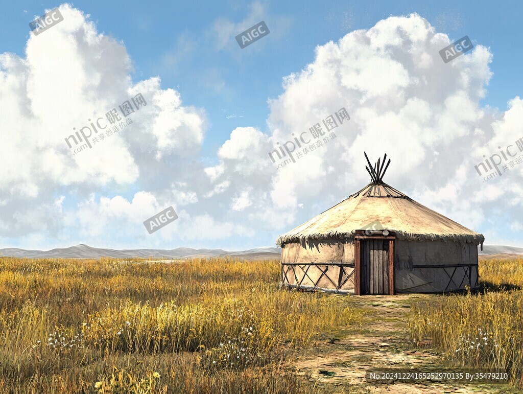古代蒙古营地