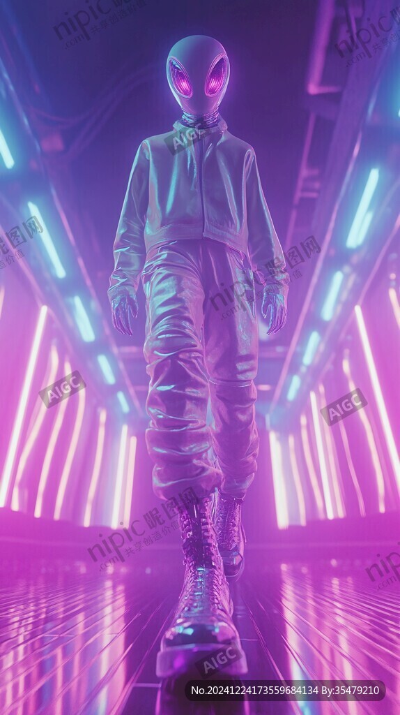 赛博朋克潮流人物