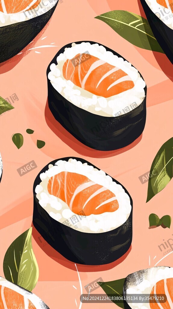 寿司插画