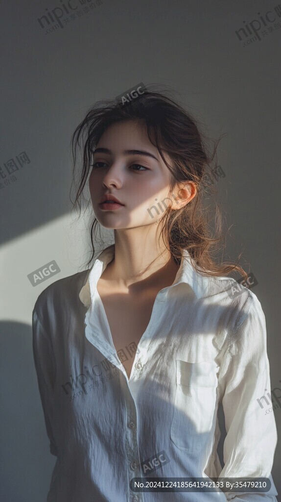 光影人物素材