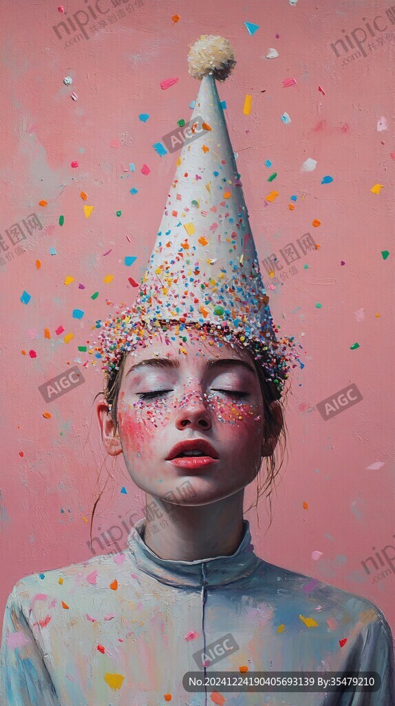 生日主题拍纸本