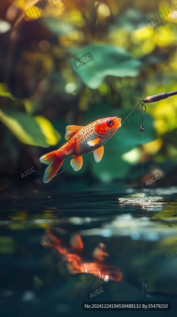 金鱼吐珠