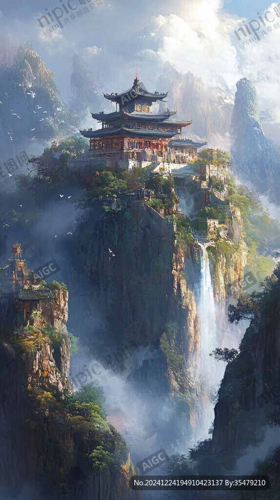 古风仙境天上宫阙