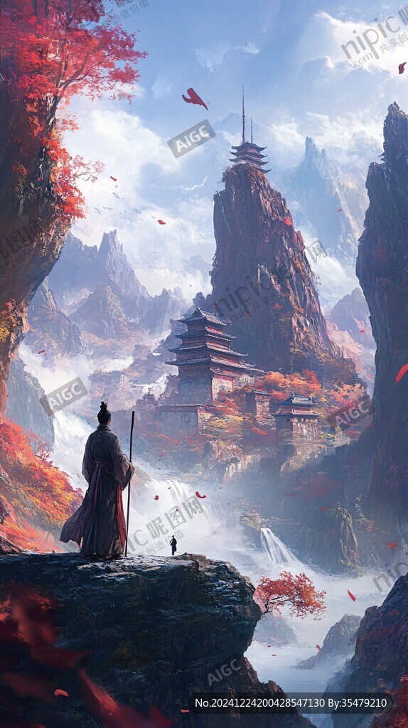 古风仙境天上宫阙
