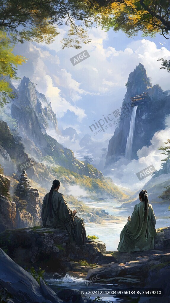 古风人物大场景