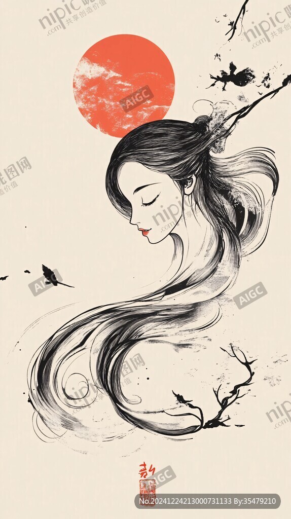 女娲手绘