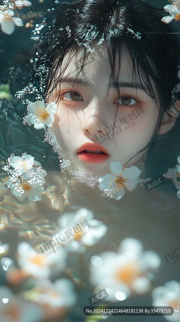 仙气清冷少女壁纸图片