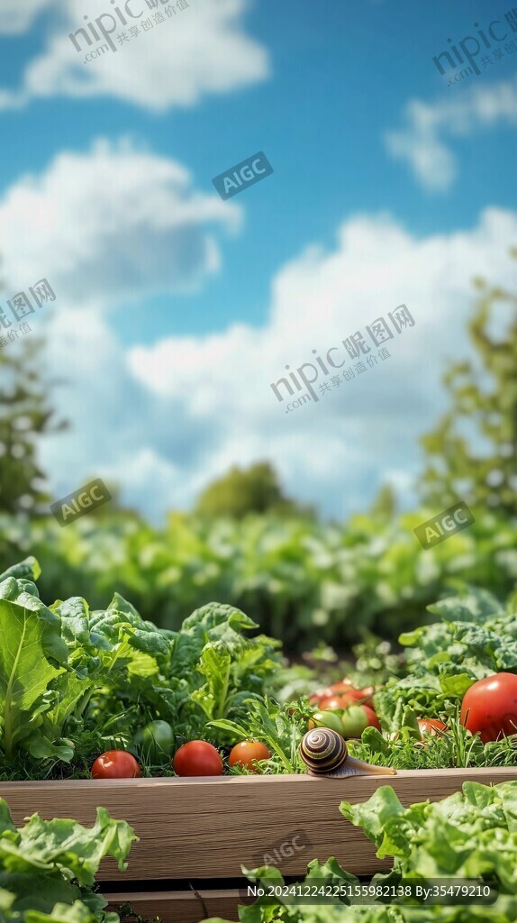 高清蔬菜花园
