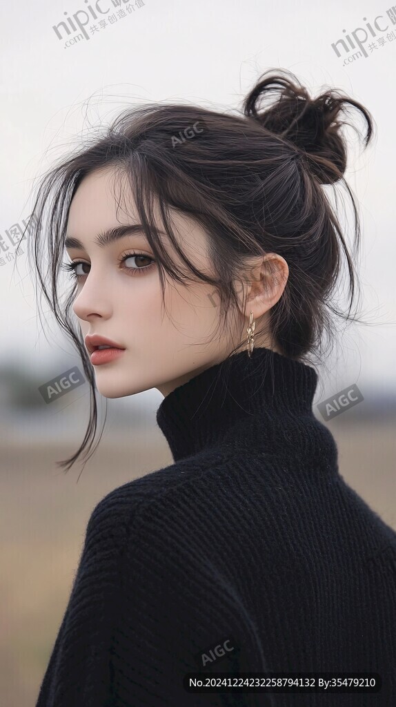仙气清冷少女壁纸图片