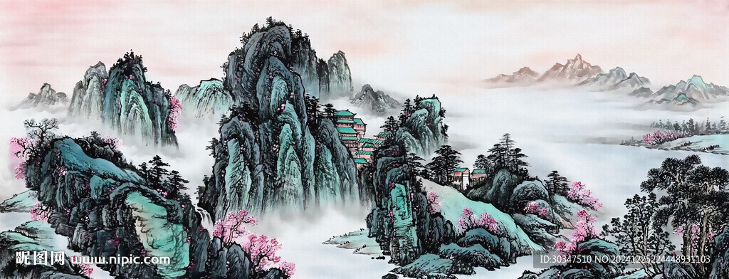 山水风景画