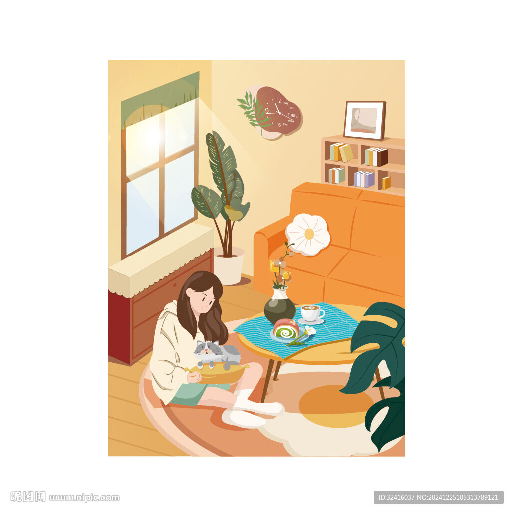 场景插画