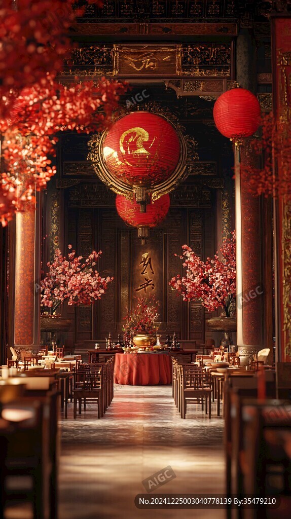 喜堂场景
