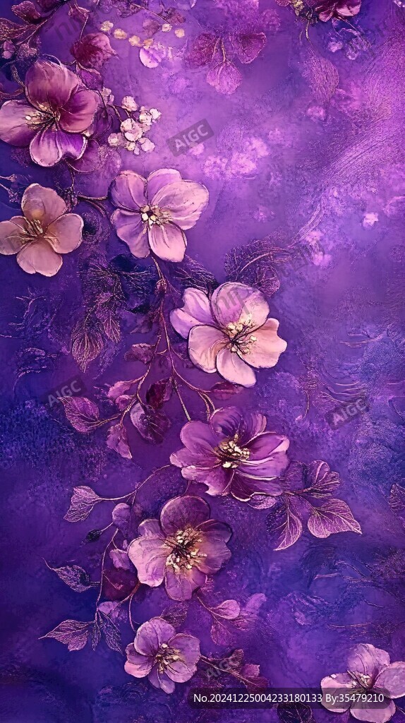 炫彩花朵壁纸