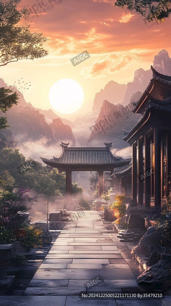 古风动画场景