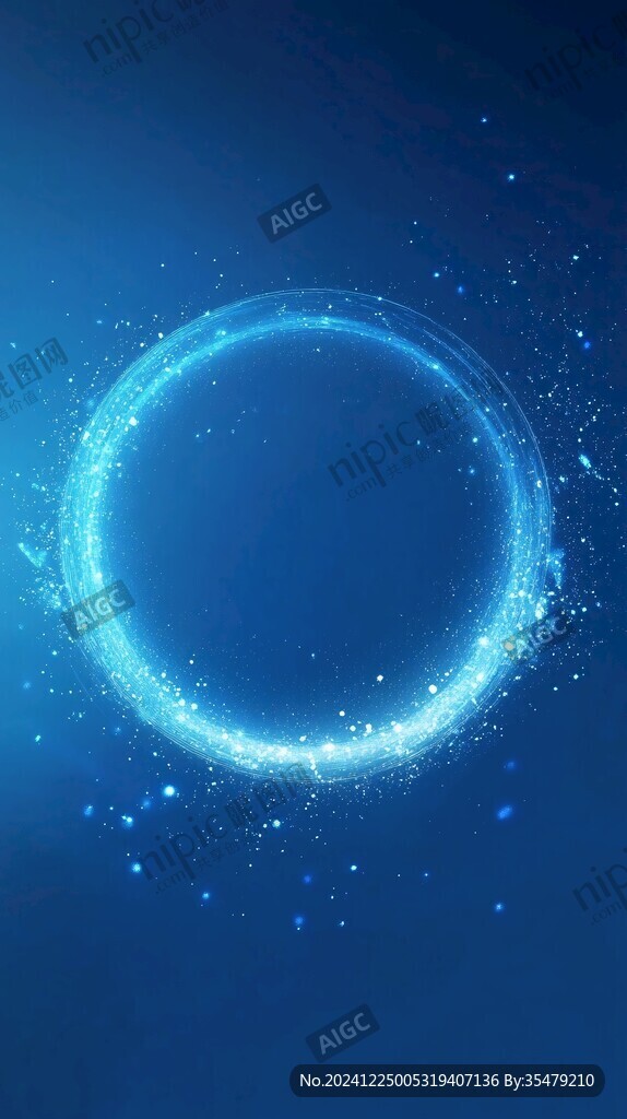 h5微信蓝色科技