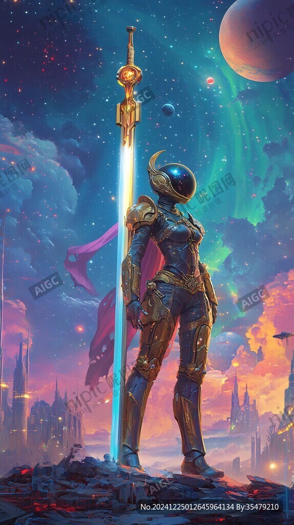 科幻插画风