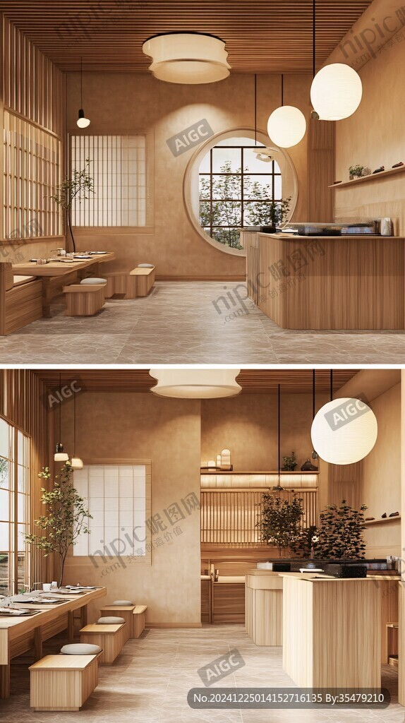 日本风格原木风格高端