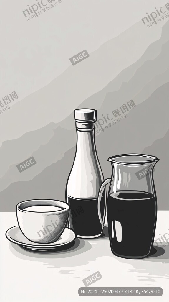 酱油插画