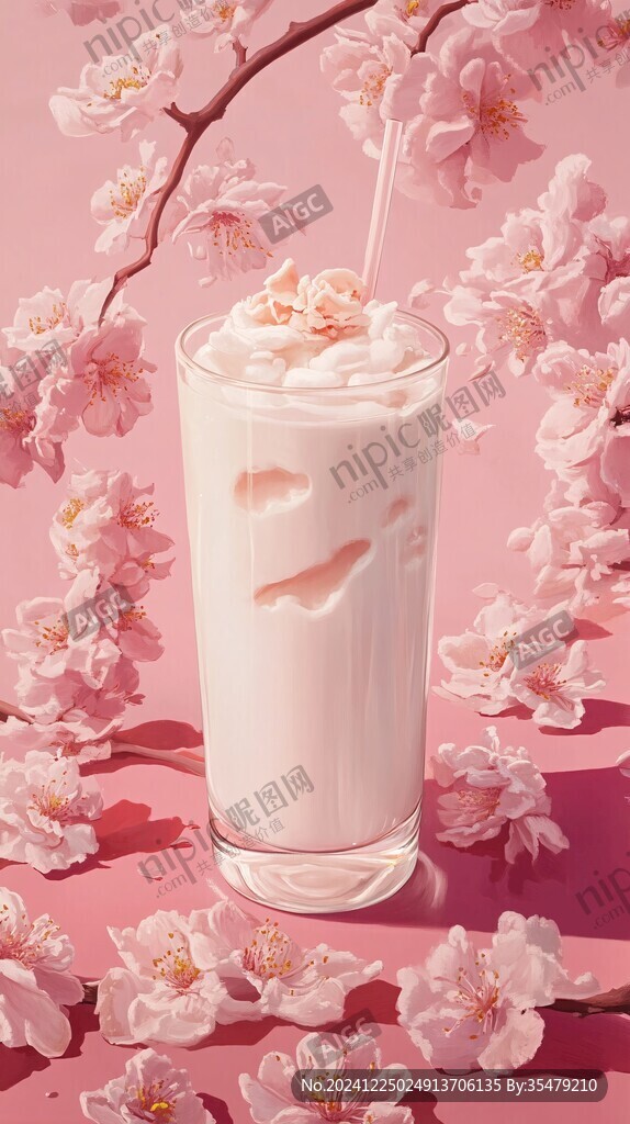 樱花拿铁