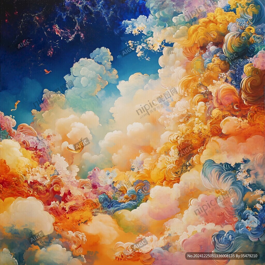 梦幻立体画