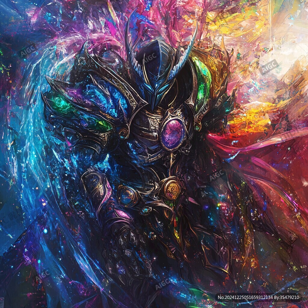 铠甲插画