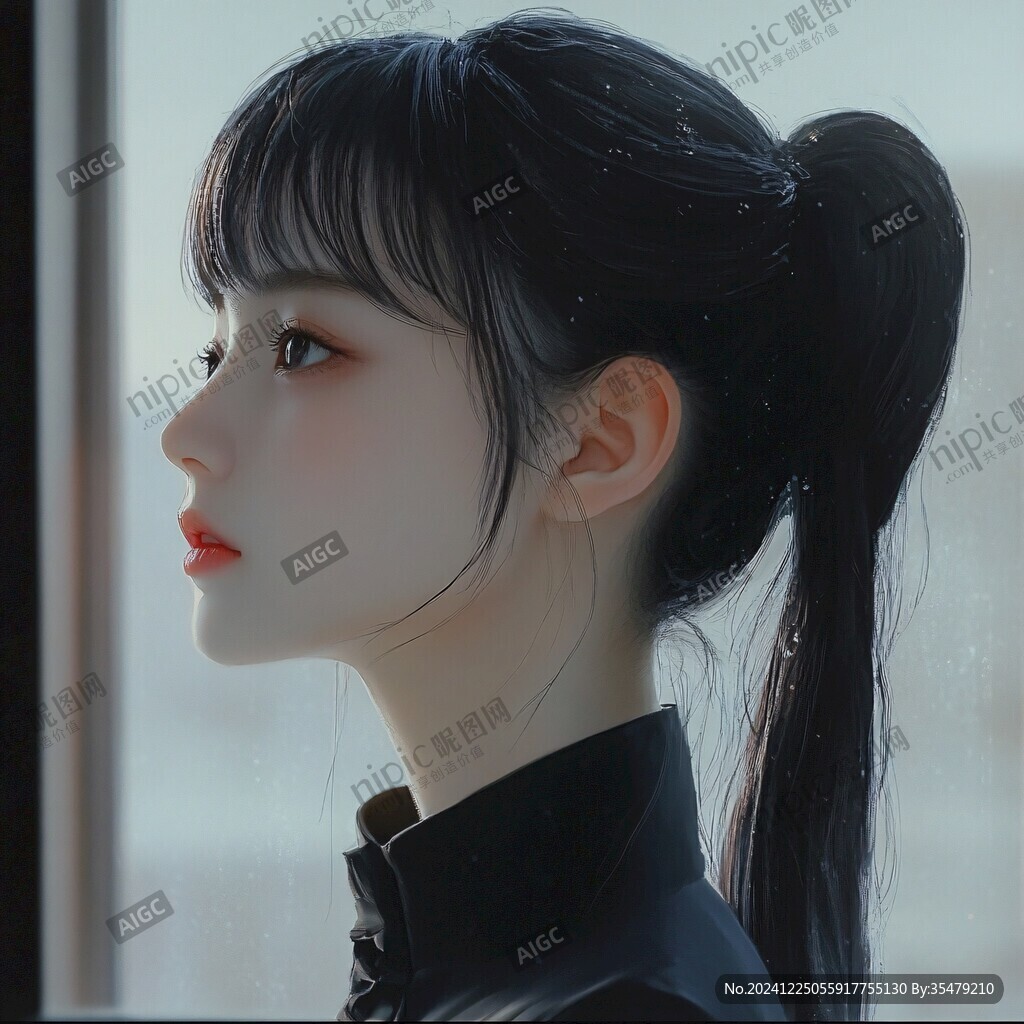 板绘人像